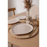 Keramika Krem Serenity Servis Tabağı 27 cm 6 Adet 030