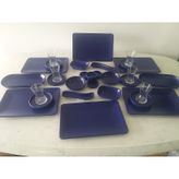 Keramika Mat Kobalt 30 Parça Kahvaltı Takımı