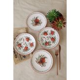 Keramika Nar Ege Pasta Tabağı 20 Cm 4 Adet 23800-01