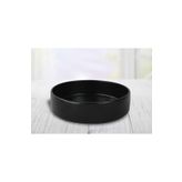 Keramika Stackable Mat Siyah 21 cm Yemek Tabağı