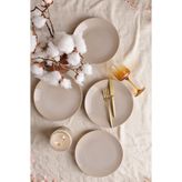 Keramika Taupe Ege Servis Tabağı 26 Cm 4 Adet 594