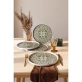 Keramika Timeless Green Stackable Servis Tabağı 27 cm 4 Adet 21975