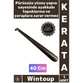 #Kerata Sağlam Kalın Demir Dayanıklı Ergonomik Uzun Ayakkabı Çekeceği Kerata Metal Çekecek 40 Cm