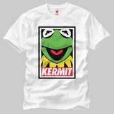 Kermit Obey Erkek Tişört - Beyaz