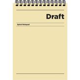 Keskin Color A4 Kareli Draft Sarı Bloknot