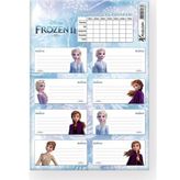 Keskin Color Frozen Ders Programlı 3'lü Etiket