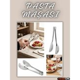 Keskon Pasta Maşası – Paslanmaz Çelik Servis Maşası, Kaymaz Tutuşlu Mutfak Servis Maşası - 1 Adet