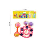 KETTE Poşette Üçlü Çıngırak Set