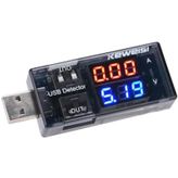 Keweısı Kws-10Va Usb Dijital Akım Voltaj Ölçer 3-9Volt 0-3Amper
