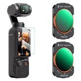 K&F CONCEPT Magnetic Variable ND2-32 + ND32-512 Filter ( DJI Osmo Pocket 3 combo Uyumlu )
