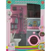Kiddico Toys Oyuncak Banyo Seti Pembe