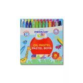 Kidz Karton Kutu Pastel Boya 24 Renk