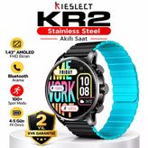Kieslect Kr2 Black Arama Özellikli 60 Fps Akıllı Saat