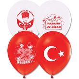 Kikajoy 23 Nisan Baskılı Balon