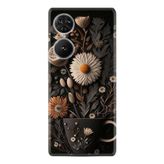 Kılıfland Reeder S19 Max Pro S Edge Kılıf, Boutique Baskılı, Kahve Çiçek Desenli
