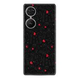 Kılıfland Reeder S19 Max Pro S Edge Kılıf, Boutique Baskılı, Siyah, Kalp ve Ok Desenli