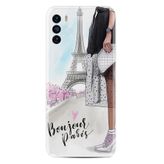 Kılıfland Reeder S19 Max Pro S ile Uyumlu Kılıf, Silikon, Baskılı, Bonjour Paris, Beyaz