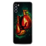 Kılıfland Reeder S19 Max Pro S ile Uyumlu Silikon Kılıf, Boks Eldiveni Desen, Siyah