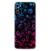 Kılıfland Reeder S19 Max Pro S ile Uyumlu Silikon Kılıf, Desen Özel Seri Color Bubbles, Siyah