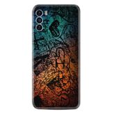 Kılıfland Reeder S19 Max Pro S ile Uyumlu Silikon Kılıf, Desen Özel Seri İşaretler Tuval, Siyah