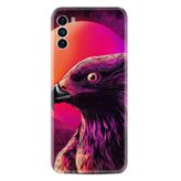 Kılıfland Reeder S19 Max Pro S ile Uyumlu Silikon Kılıf, Desen Özel Seri, Red Eagle, Renkli