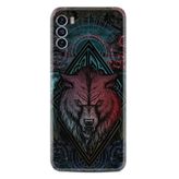 Kılıfland Reeder S19 Max Pro S ile Uyumlu Silikon Kılıf, Desen Özel Seri Wolf, Siyah