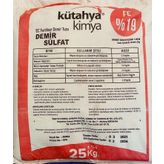 Kimya Demir Sülfat 25 kg
