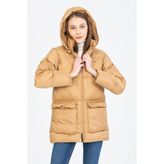 Kinetix Bella Coat Kamel Günlük Kadın Şişme Kaban - Camel
