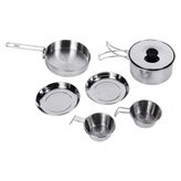 KingCamp Backpacker Silver 2 Kişi Yemek Set