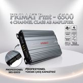 Kingwin PMT-6500 4 Kanal Class Ab Oto Amfi / Amplifikatör - 4000W Max Power