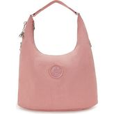Kıplıng Eanna Zip Orta Boy Omuz Çantası - Pembe