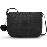 Kipling Earthbeat M Orta Boy Omuz Çantası - Siyah