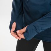Kiprun Çocuk Uzun Kollu Koşu Tişörtü - Fermuarlı Yaka - Lacivert - Kiprun Warm 100 - Koyu Lacivert - 8 - 9 Yaş