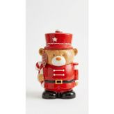 Kırmızı Ayıcık Nutcracker Bear Seramik Kavanoz
