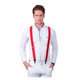 Kırmızı Erkek Pantolon Askısı