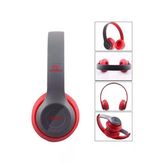 Kırmızı Katlanabilir Bluetooth Kablosuz Kulaklık