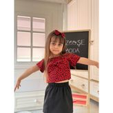 Kırmızı Leopar Model Ikili Takım