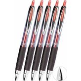 Kırmızı Pilot Kalem 5 Adet Uniball Signo 207 0.7 Mm Roller Pilot Kalem Umn-207 Likit Mürekkepli Pilot Kalem Jel Kalem