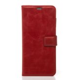Kırmızı Tecno Spark 10C Hakiki Deri Cüzdan Kılıf Kapaklı, Mıknatıslı, Kartlık Bölmeli, Manyetik Kapama, Stand Özellikli, Şık ve Koruyucu