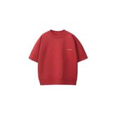 KISA KOLLU SLOGANLI SWEATSHIRT