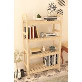 Kişisel Tasarımlar 4 Raflı Ahşap Kitaplık