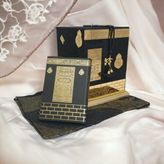 Kişiye Özel Kuran Kabe Desen 30*30CM Kabe Maketi Kuran - orta boy