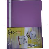 Kitabevimden Bafix Telli Dosya Plastik Xl Mor A4 (50 Li) - tek