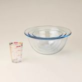 Kitchen 3'Lü Yuvarlak Karıştırma Kabı Seti - Şeffaf
