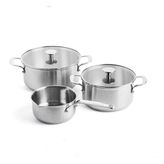 Kitchenaid Çelik 20 + 24 Cm Tencere & 16 Cm Sosluk
