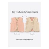 kitikate Povy Yelek Pembe
