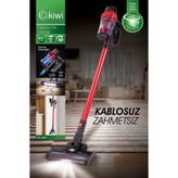 Kiwi Kvc-4040BL Kablosuz Dikey Süpürge Kırmızı