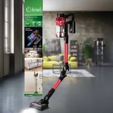 Kiwi KVC-4040BLF Şarjlı Dikey Süpürge - Kırmızı - 14,8 Volt - Montajsız