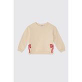 Kız Bebek Ekru Sweatshirt 6 Yaş (116 cm)