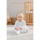 Kız Bebek Kadife Tulum - Pembe - 9 - 12 Ay